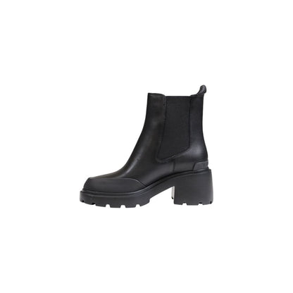 Tommy Hilfiger Jeans – Schwarze Lederknöchel
