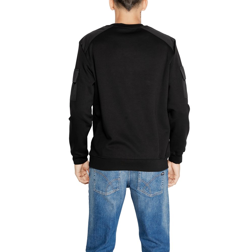 Antony Morato Black Cotton Sweatshirt