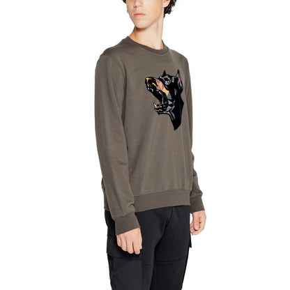 Antony Morato Grünes Baumwoll-Sweatshirt