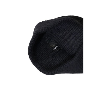 Antony Morato Black Wool Cap (Baseball Hat)
