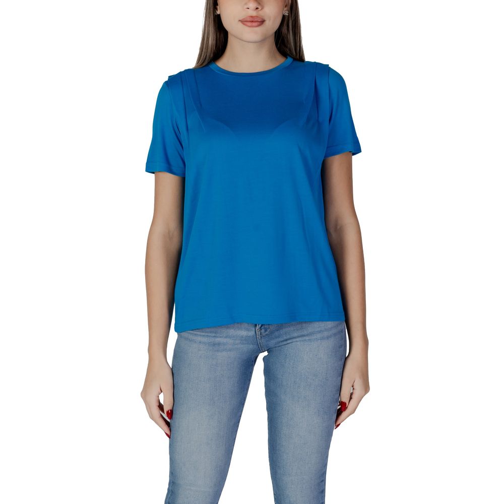B.Young – Blaues Modal-T-Shirt