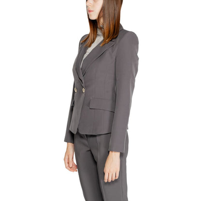 Rinascimento Gray Polyester Blazer