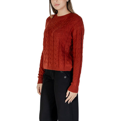 Vero Moda – Roter Viskosepullover