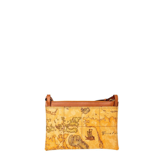 حقيبة يد ألفيرو مارتيني بريما كلاس من الجلد باللون البيج