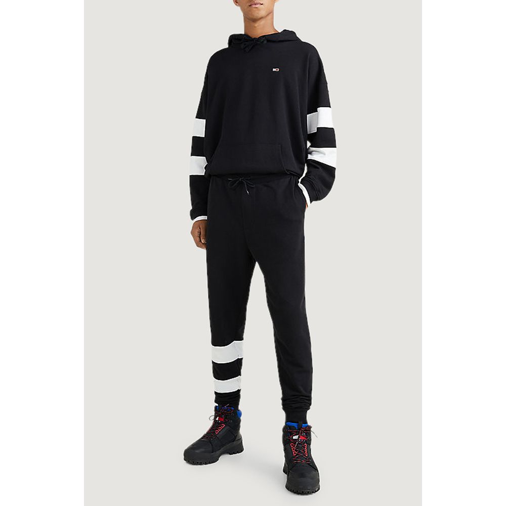 Tommy Hilfiger Jeans – Schwarze Jogginghose aus Baumwolle