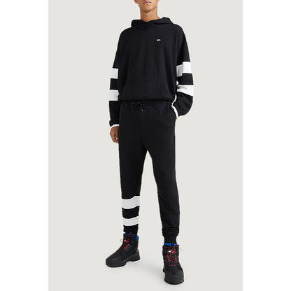 Tommy Hilfiger Jeans – Schwarze Jogginghose aus Baumwolle