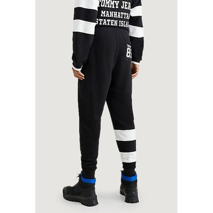 Tommy Hilfiger Jeans – Schwarze Jogginghose aus Baumwolle