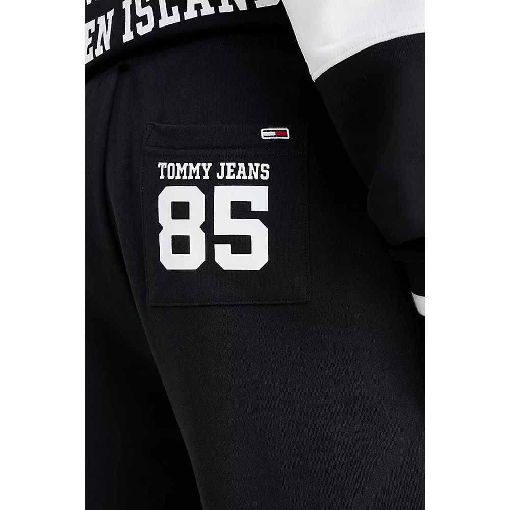Tommy Hilfiger Jeans – Schwarze Jogginghose aus Baumwolle