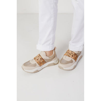 Blauer weiße Baumwollhose