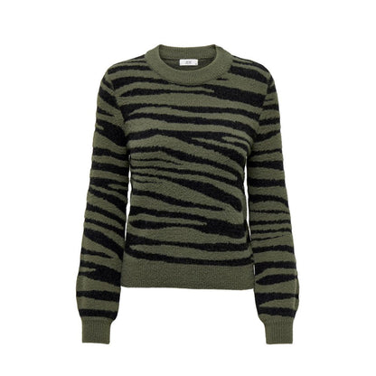 Jacqueline De Yong, grüner Nylonpullover