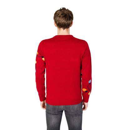 Only &amp; Sons – Roter Marabu-Pullover