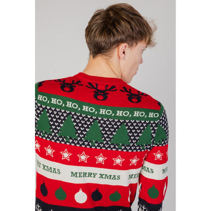 Only &amp; Sons – Rote Sportbekleidung aus Baumwolle