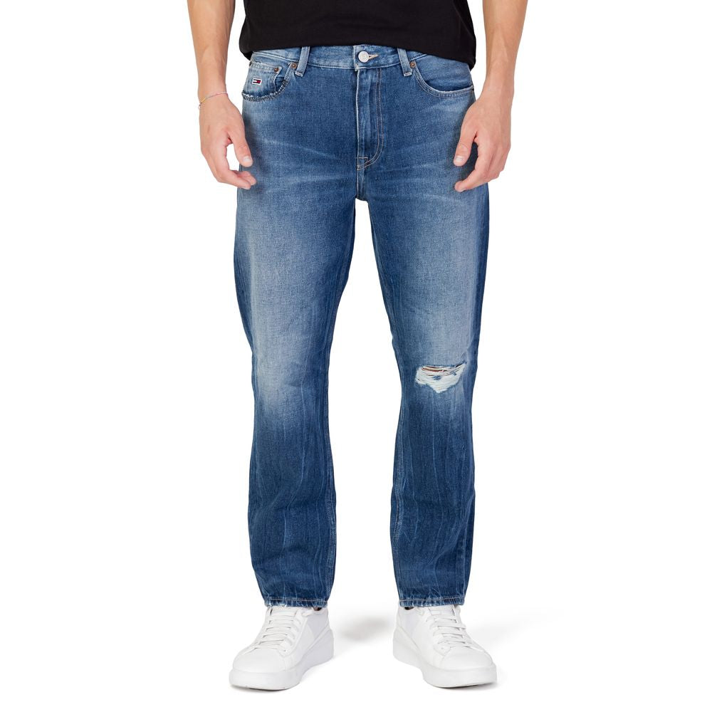 Tommy Hilfiger Jeans – Blaue Slim-Fit-Jeans aus Baumwolle