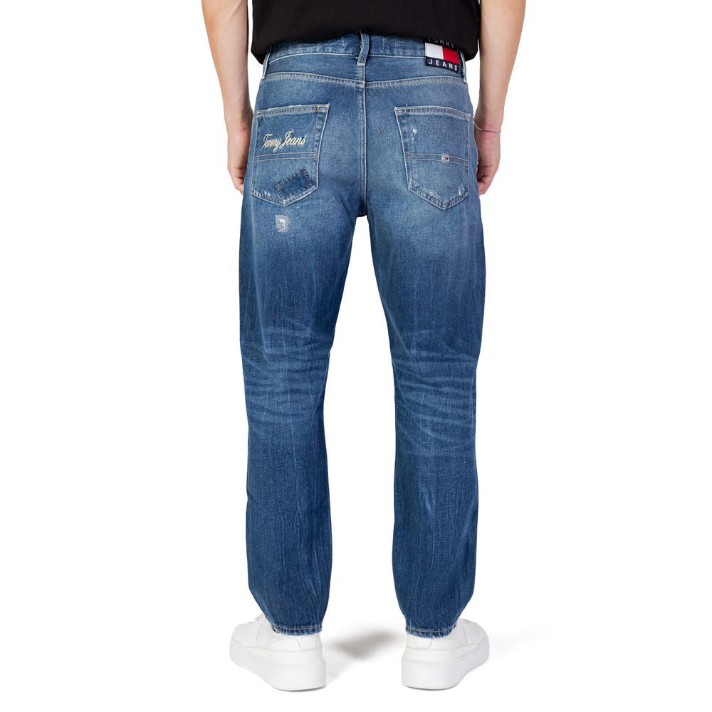 Tommy Hilfiger Jeans – Blaue Slim-Fit-Jeans aus Baumwolle