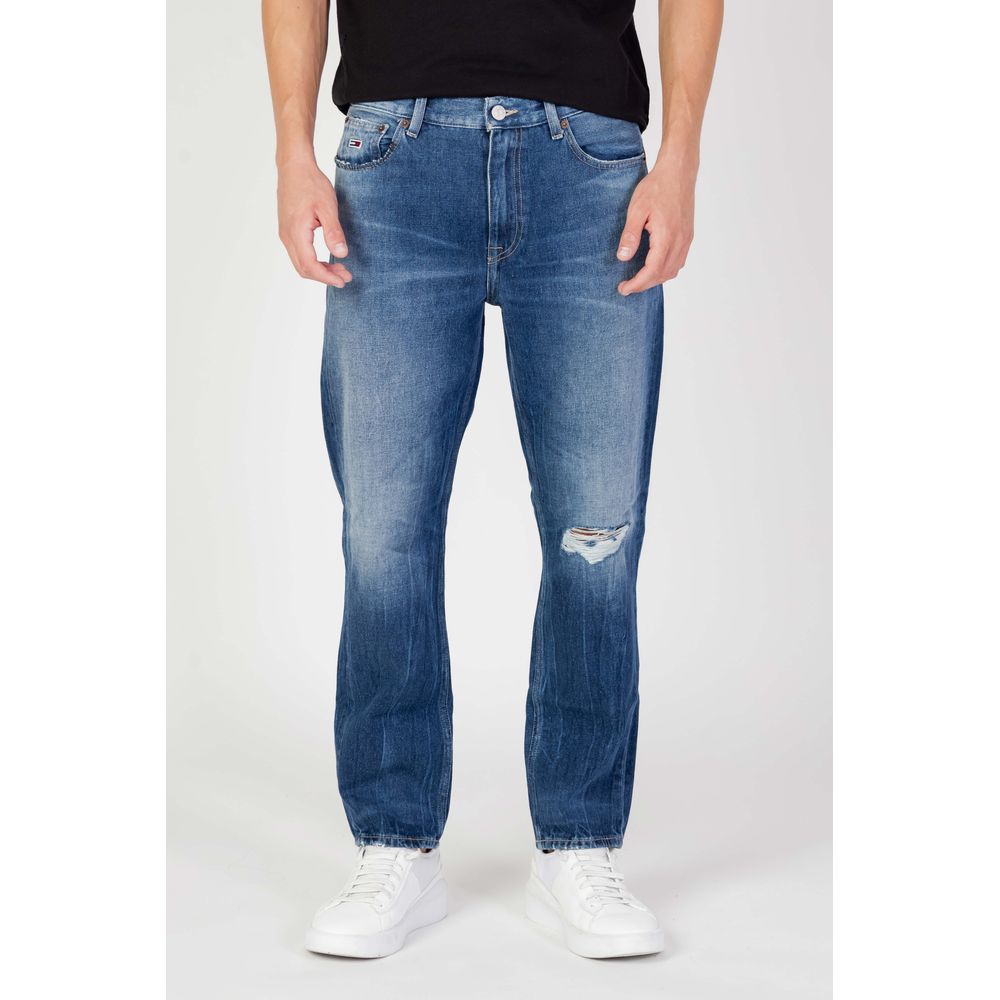 Tommy Hilfiger Jeans – Blaue Slim-Fit-Jeans aus Baumwolle