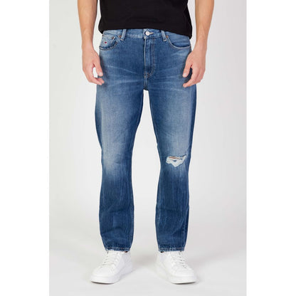 Tommy Hilfiger Jeans – Blaue Slim-Fit-Jeans aus Baumwolle