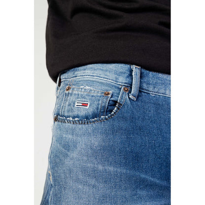 Tommy Hilfiger Jeans – Blaue Slim-Fit-Jeans aus Baumwolle
