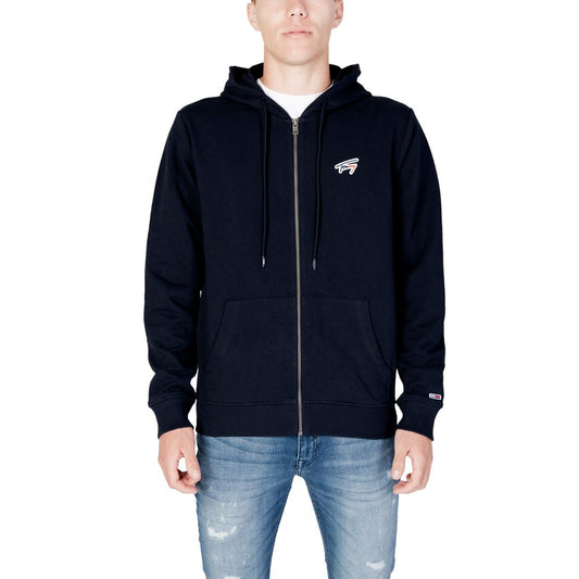 Tommy Hilfiger Jeans – Kapuzenpullover aus Bio-Baumwolle, Blau