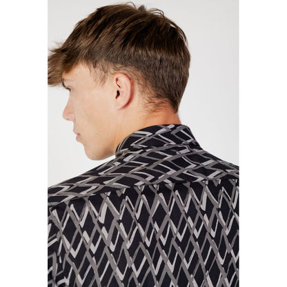 Schwarzes Baumwollhemd von Antony Morato