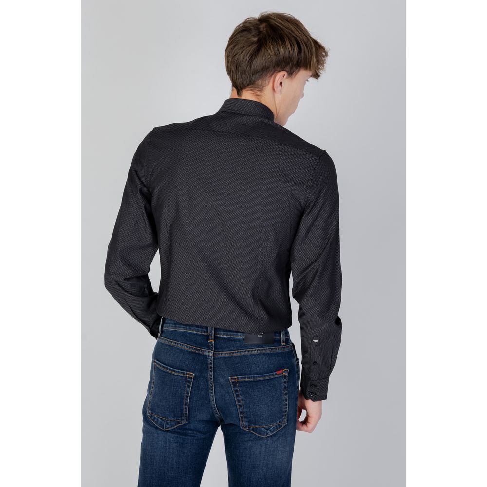 Antony Morato Graues Baumwollhemd