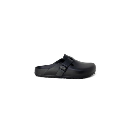 Birkenstock – Schwarze Plastik-Slipper