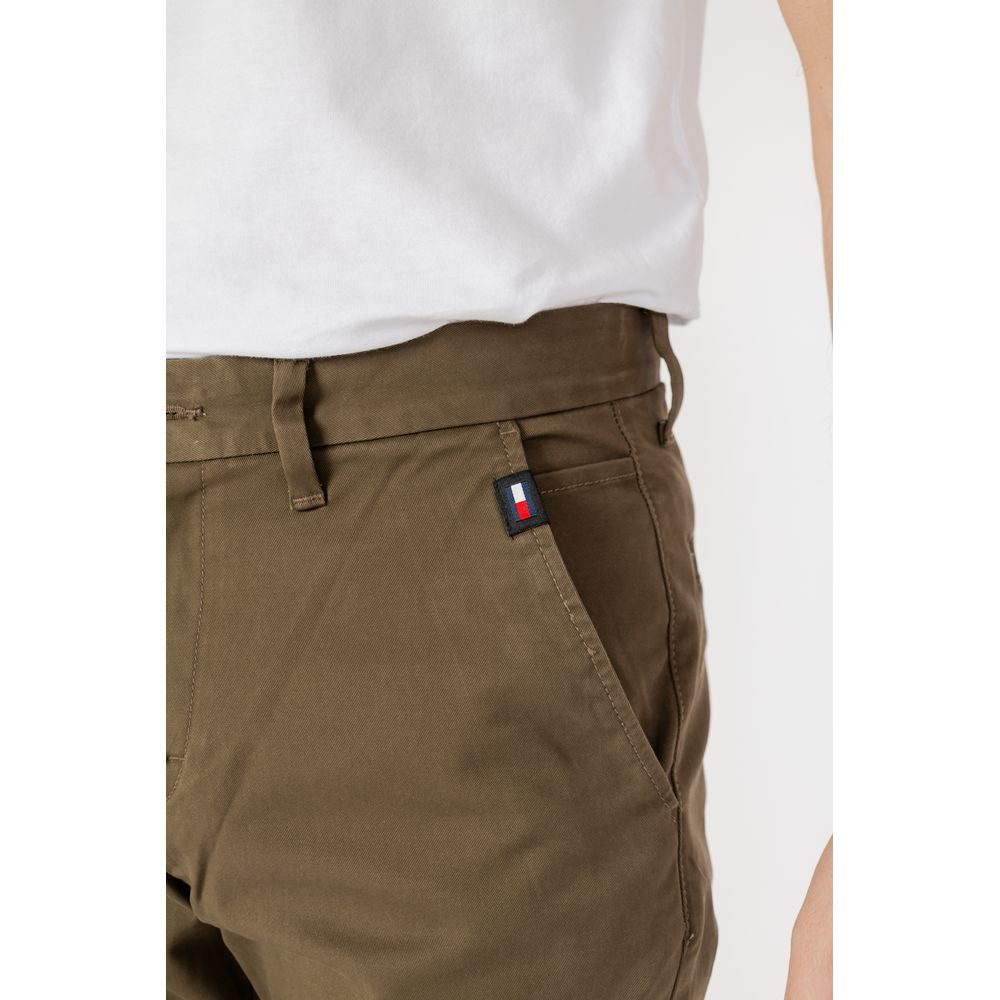 Tommy Hilfiger Jeans – Grüne Hose aus Bio-Baumwolle