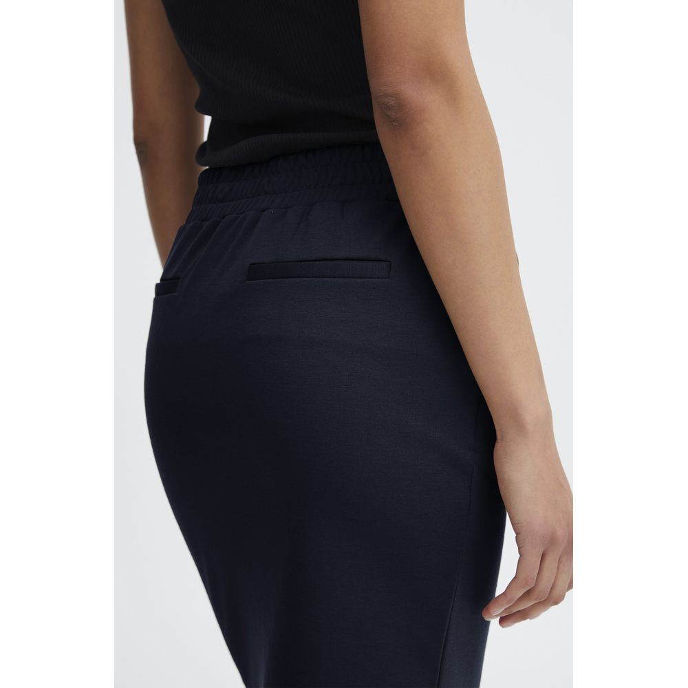 ICHI Blaues Polyester-Mini