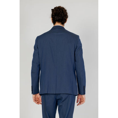 Antony Morato Blauer Polyester-Blazer