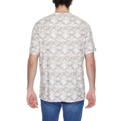 Beiges Polyester-T-Shirt von Antony Morato