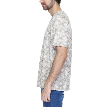 Beiges Polyester-T-Shirt von Antony Morato