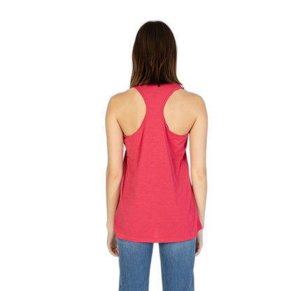 Blauer Rosa Baumwoll-Tanktop