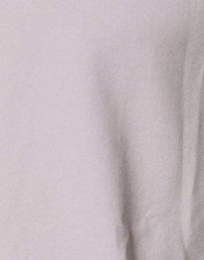 Dolce &amp; Gabbana Beiges T-Shirt aus Baumwollmischung mit Rundhalsausschnitt und Logo