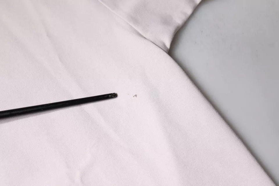 Dolce &amp; Gabbana Beiges T-Shirt aus Baumwollmischung mit Rundhalsausschnitt und Logo