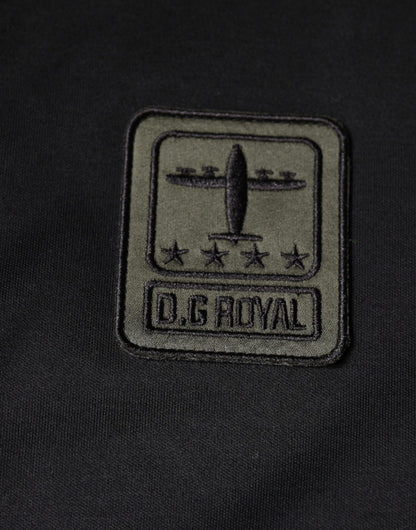 Dolce &amp; Gabbana Mehrfarbiges Camouflage-T-Shirt aus Baumwolle mit Rundhalsausschnitt