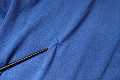 Dolce &amp; Gabbana – Blaues Poloshirt aus Kaschmir mit kurzen Ärmeln für Herren