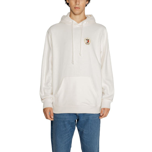 Tommy Hilfiger Jeans – Kapuzenpullover aus weißer Baumwolle