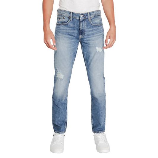 Tommy Hilfiger Jeans – Blaue Slim-Fit-Jeans aus Baumwolle