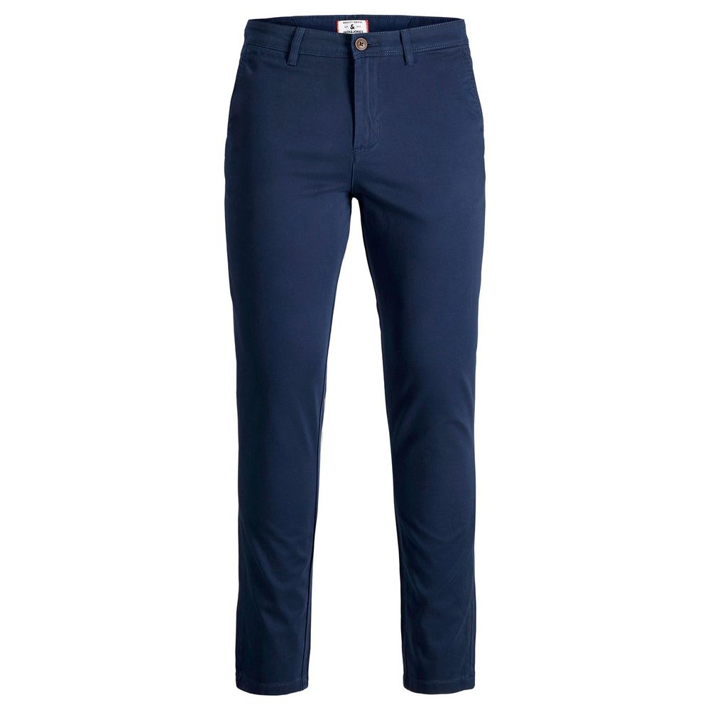 Jack Jones – Blaue Skinny-Hose aus Baumwolle