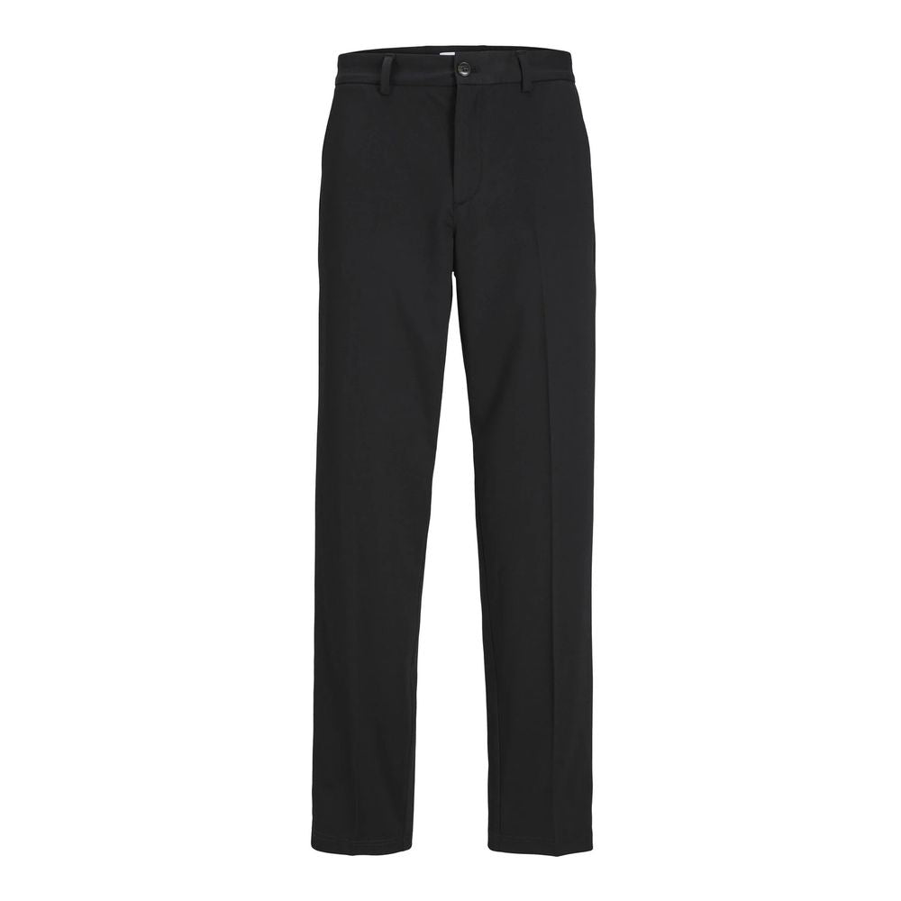 Jack Jones – Schwarze Hose aus recyceltem Polyester
