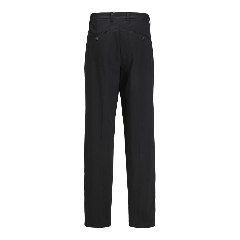 Jack Jones – Schwarze Hose aus recyceltem Polyester
