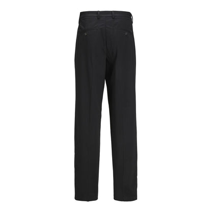 Jack Jones – Schwarze Hose aus recyceltem Polyester
