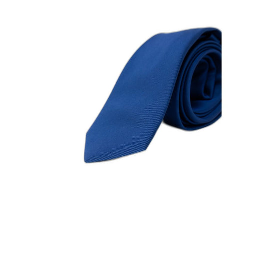 Antony Morato Blaue Seidenkrawatten und formelle Accessoires