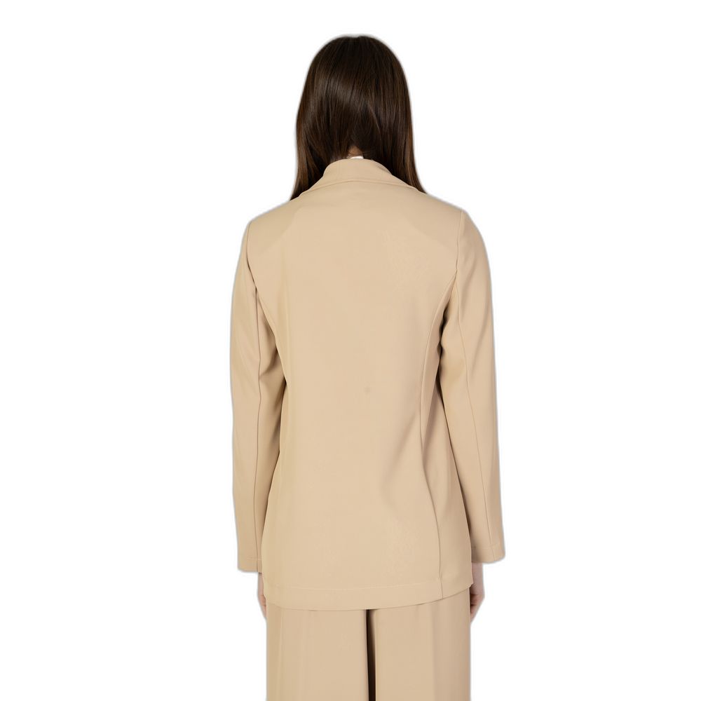 Sandro Ferrone Beige Polyester-Blazer