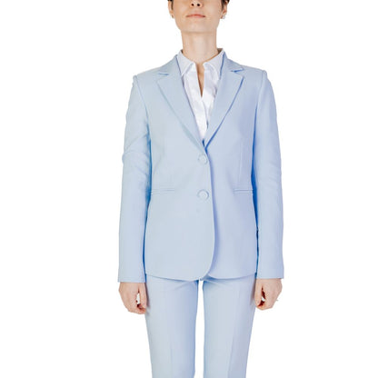 Sandro Ferrone Blauer Polyester-Blazer