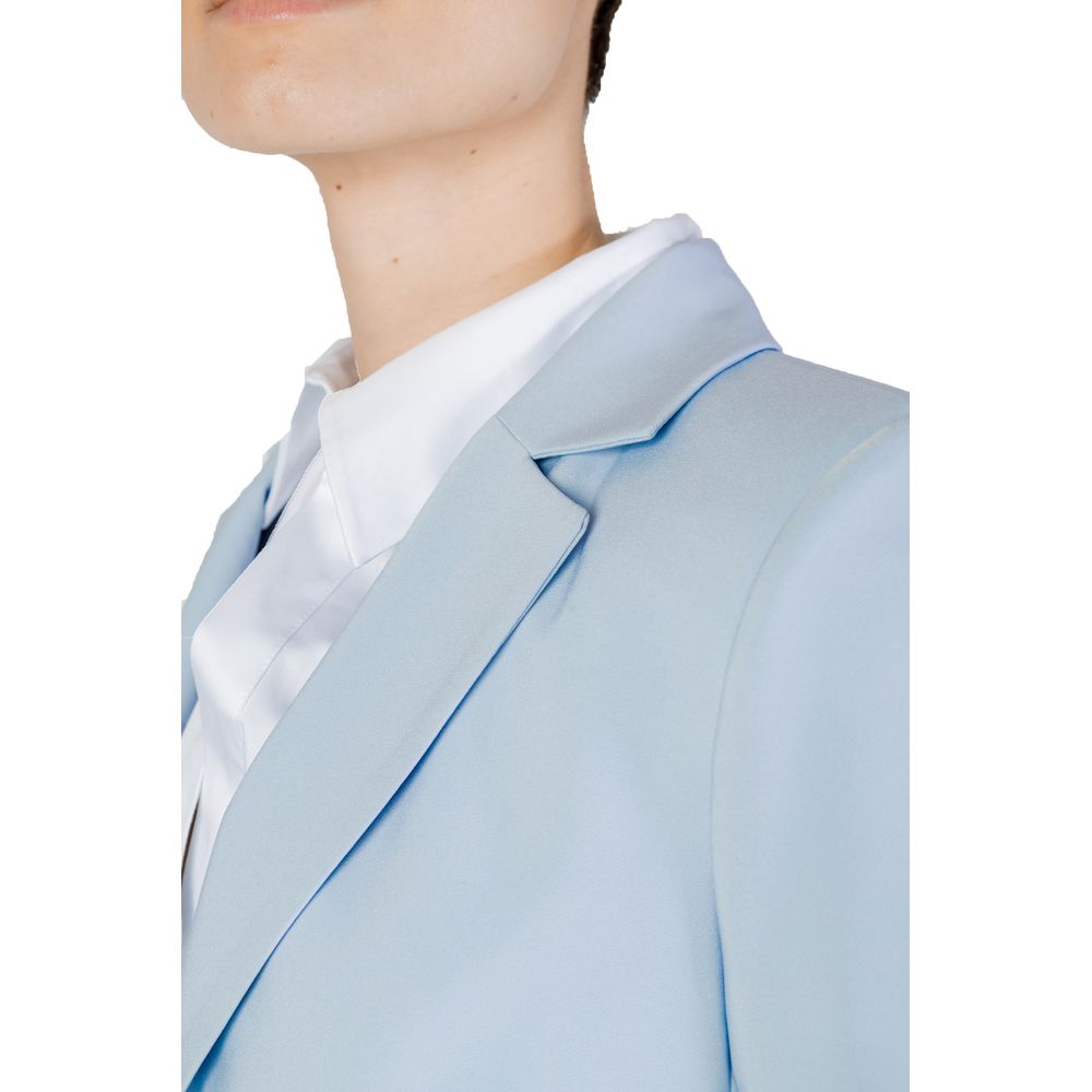 Sandro Ferrone Blauer Polyester-Blazer