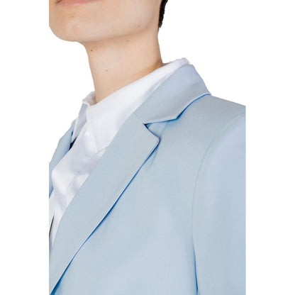 Sandro Ferrone Blauer Polyester-Blazer