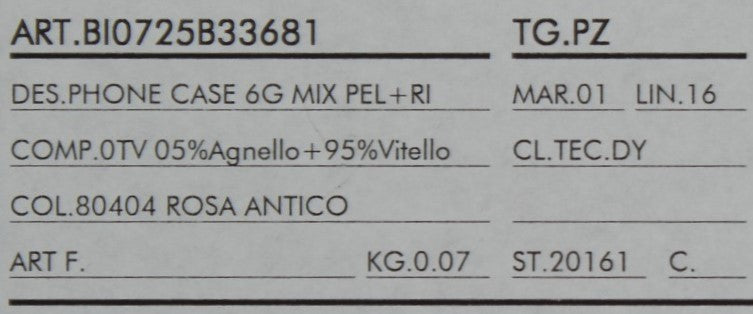 Dolce &amp; Gabbana – Rosa Leder-Telefonhülle mit Herzmotiv