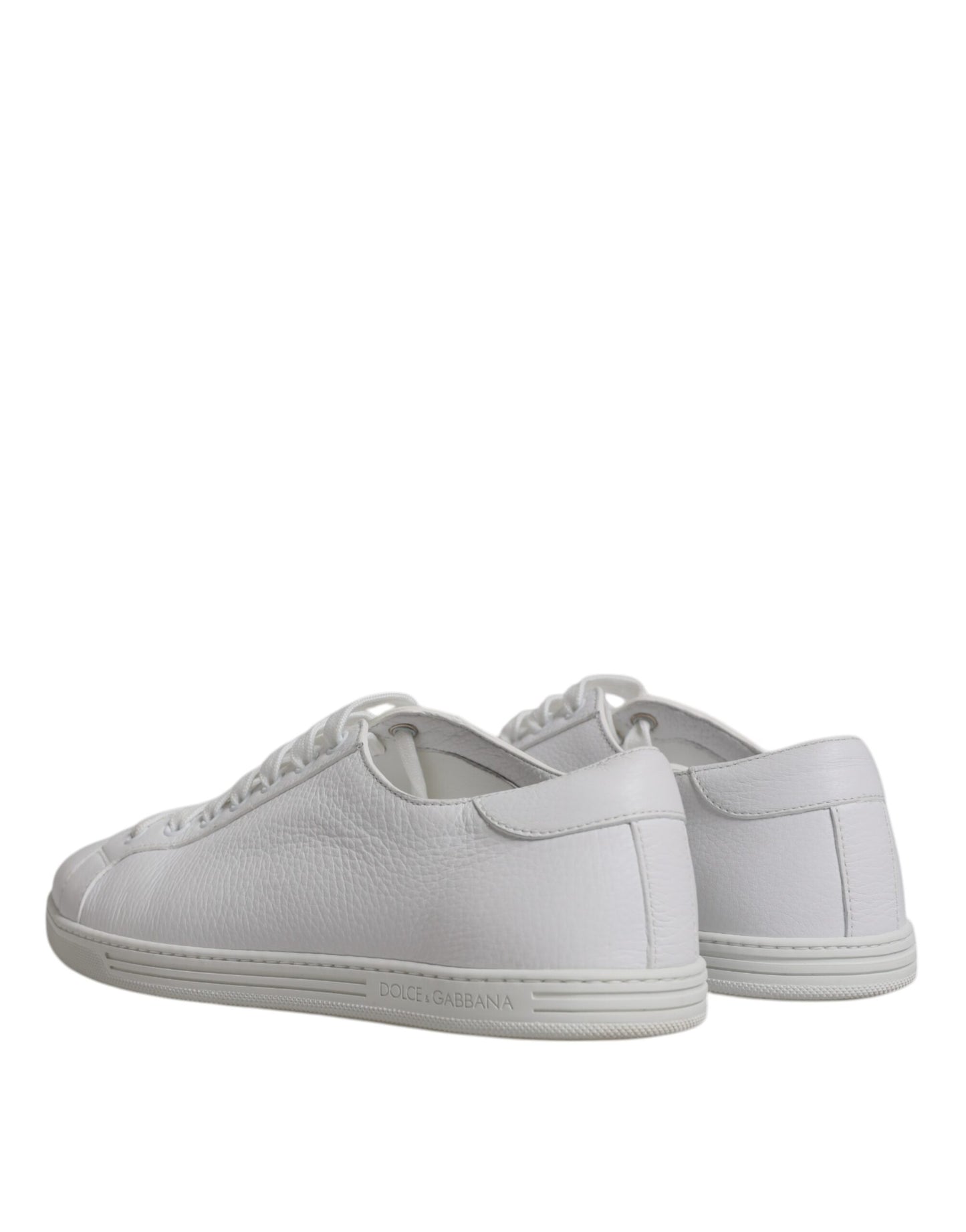 Dolce &amp; Gabbana Weiß Low Top Männer Saint Tropez Sneakers Schuhe