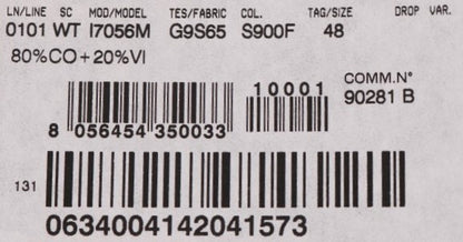 سترة دولتشي آند غابانا السوداء المخططة من القطن