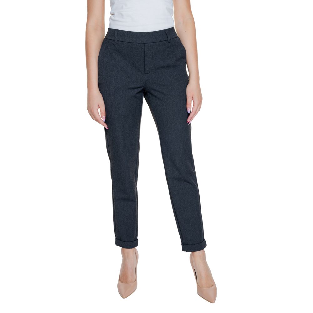 Vero Moda – Graue Polyesterhose